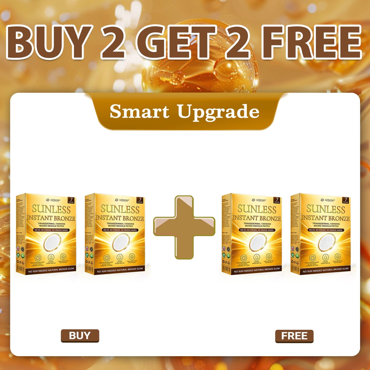 ☀️𝐇𝐢𝐬𝐤𝐢𝐧® 𝐒𝐮𝐧𝐥𝐞𝐬𝐬 𝐈𝐧𝐬𝐭𝐚𝐧𝐭 𝐁𝐫𝐨𝐧𝐳𝐞 𝐓𝐚𝐧𝐧𝐢𝐧𝐠 𝐌𝐢𝐜𝐫𝐨𝐧𝐞𝐞𝐝𝐥𝐞 𝐏𝐚𝐭𝐜𝐡 🇬🇧 (𝐉𝐮𝐬𝐭 𝐨𝐧𝐜𝐞 𝐚 𝐝𝐚𝐲) 𝐕𝐢𝐬𝐢𝐛𝐥𝐞 𝐁𝐫𝐨𝐧𝐳𝐞 𝐆𝐥𝐨𝐰 𝐢𝐧 𝟕 𝐃𝐚𝐲𝐬 ✅ 𝐍𝐨 𝐔𝐕, 𝐍𝐨 𝐎𝐫𝐚𝐧𝐠𝐞, 𝐍𝐨 𝐒𝐭𝐫𝐞𝐚𝐤𝐬, 𝐍𝐨 𝐃𝐇𝐀, 𝐍𝐨 𝐌𝐞𝐬𝐬.☀️